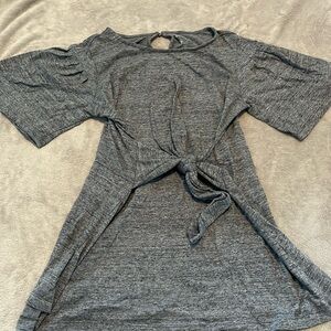 Gray Maternity Shirt
